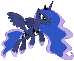 Size: 6500x5300 | Tagged: safe, artist:90sigma, princess luna, alicorn, pony, g4, absurd resolution, female, flying, mare, simple background, solo, svg, transparent background, vector