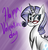 Size: 623x647 | Tagged: safe, artist:blup-chan, rarity, pony, g4, female, glasses, solo, valentine