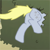 Size: 100x100 | Tagged: safe, artist:foxbeast, edit, derpy hooves, pegasus, pony, g4, the return of harmony, animated, bubble butt, butt, butt only, buttstuck, canterlot hedge maze, female, hedge maze, hoofy-kicks, i just don't know what went wrong, mare, maze, plot, stuck