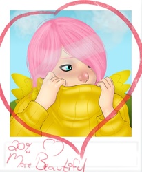 Size: 700x850 | Tagged: safe, artist:lexikimble, fluttershy, human, g4, humanized