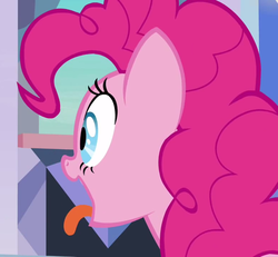 Size: 780x720 | Tagged: safe, screencap, pinkie pie, g4, games ponies play, tongue out