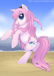 Size: 700x980 | Tagged: safe, artist:nyaasu, megurine luka, ponified, vocaloid