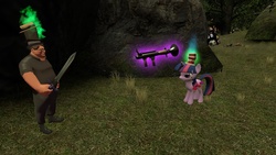 Size: 1366x768 | Tagged: safe, twilight sparkle, g4, crossover, doctor who, gabe newell, gmod, pokémon, portal (valve), random, slenderman, tardis, team fortress 2, the legend of zelda