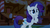 Size: 1280x720 | Tagged: safe, edit, edited screencap, screencap, rarity, g4, autocannibalism, bite mark, biting, cannibalism, eating, marshmallow, nom, rarity is a marshmallow, wat