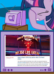 Size: 563x771 | Tagged: safe, twilight sparkle, g4, exploitable meme, facehoof, tv meme