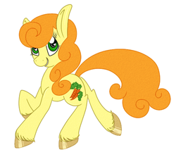 Size: 543x485 | Tagged: safe, artist:ponycide, carrot top, golden harvest, g4, unshorn fetlocks