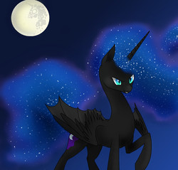 Size: 1150x1100 | Tagged: safe, artist:octomoparalysis, nightmare moon, g4, missing accessory, nightmare nude