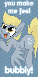 Size: 750x1500 | Tagged: safe, artist:steffy-beff, derpy hooves, pony, g4, female, solo, text, valentine, valentine's day