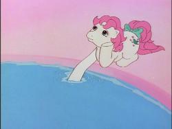 Size: 640x480 | Tagged: safe, screencap, truly, g1, my little pony 'n friends, daydream, water