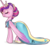 Size: 600x535 | Tagged: safe, artist:ladyamaltea, princess cadance, alicorn, pony, g4, clothes, dress, female, gala dress, mare, simple background, solo, transparent background