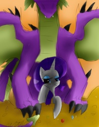 Size: 2500x3200 | Tagged: safe, artist:rayadra, rarity, spike, g4, female, male, ship:sparity, shipping, straight