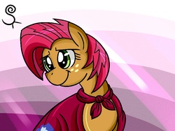 Size: 800x600 | Tagged: safe, artist:shinkuma, babs seed, pony, g4, female, solo