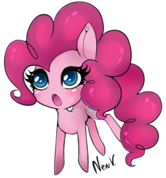 Size: 1519x1629 | Tagged: safe, artist:newvagabond, pinkie pie, earth pony, pony, g4, female, solo