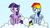 Size: 1024x577 | Tagged: safe, artist:fimflamfilosophy, rainbow dash, twilight sparkle, alicorn, pony, g4, alicorn day, cloud, female, mare, twilight sparkle (alicorn)