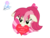 Size: 8000x6000 | Tagged: safe, artist:nightmaremoons, roseluck, pony, g4, absurd resolution, bedroom eyes, clothes, female, mouth hold, simple background, socks, solo, transparent background, valentine, vector
