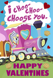 Size: 615x900 | Tagged: safe, artist:pixelkitties, derpy hooves, pegasus, pony, g4, female, male, mare, simpsons did it, the simpsons