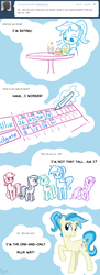 Size: 642x1770 | Tagged: safe, artist:nyerpy, allie way, bon bon, holly dash, lyra heartstrings, roseluck, sweetie drops, ask allie way, g4, ask, tumblr