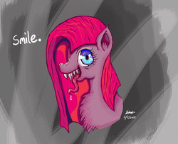 Size: 1280x1038 | Tagged: safe, artist:milliemonster, pinkie pie, g4, pinkamena diane pie