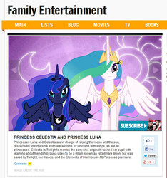 Size: 666x712 | Tagged: safe, princess celestia, princess luna, g4, entertainment weekly