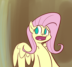 Size: 1000x922 | Tagged: safe, artist:whatsapokemon, fluttershy, pony, g4, female, solo