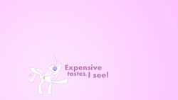 Size: 3200x1800 | Tagged: safe, artist:misterlolrus, fleur-de-lis, pony, g4, female, minimalist, solo, wallpaper