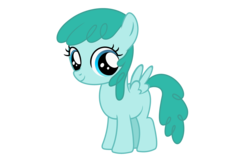 Size: 3300x2200 | Tagged: safe, artist:bluemeganium, spring melody, sprinkle medley, pony, g4, cute, female, filly, looking at you, simple background, solo, transparent background, vector