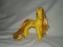 Size: 640x480 | Tagged: safe, photographer:lancer, princess golden light, earth pony, pony, g2, solo, sun, toy