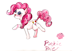 Size: 3507x2480 | Tagged: safe, artist:rubi-era, pinkie pie, earth pony, pony, g4, female, solo