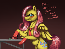 Size: 1024x768 | Tagged: safe, artist:rubi-era, fluttershy, g4, crossover, glasses, team fortress 2