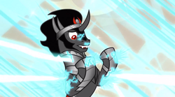 Size: 1000x557 | Tagged: safe, screencap, king sombra, pony, g4, the crystal empire, imminent death, male, solo