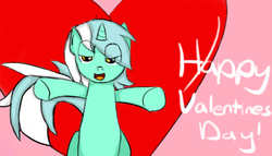 Size: 700x400 | Tagged: safe, lyra heartstrings, g4, heart, hearts and hooves day