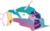 Size: 2272x1430 | Tagged: safe, artist:bri-sta, artist:perinigricon, princess celestia, twilight sparkle, alicorn, pony, unicorn, g4, duo, female, kiss on the lips, kissing, lesbian, mare, mistletoe, ship:twilestia, shipping, unicorn twilight