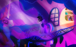 Size: 2560x1600 | Tagged: safe, artist:enemyd, princess celestia, twilight sparkle, g4, wallpaper