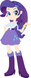 Size: 562x1369 | Tagged: safe, artist:bubblestormx, rarity, human, equestria girls, g4, boots, clothes, eqg promo pose set, female, human coloration, shoes, simple background, skirt, solo, svg, transparent background, vector