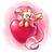 Size: 1200x1200 | Tagged: safe, artist:gachucho, fluttershy, pony, g4, female, heart, solo, valentine's day