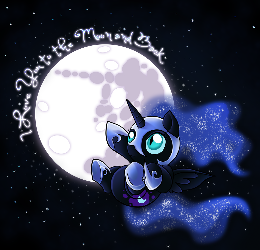 Safe Artist Jadedjynx Nightmare Moon Pony Chibi Cute Female Moon Nightmare