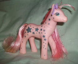 Size: 802x659 | Tagged: safe, photographer:lancer, sunblossom, g1, irl, photo, sweetheart sister ponies, toy