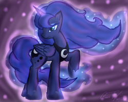 Size: 1280x1024 | Tagged: safe, artist:cee-tee, princess luna, pony, g4, female, solo