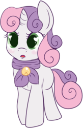 Size: 271x415 | Tagged: safe, artist:lulubell, sweetie belle, g4, simple background, transparent background