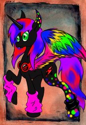 Size: 900x1303 | Tagged: safe, artist:nebula-the-dark, oc, oc only, alicorn, pony, alicorn oc