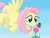 Size: 943x717 | Tagged: safe, artist:fluttershyfree, fluttershy, butterfly, pony, g4, female, flower, solo