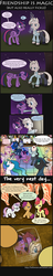 Size: 563x2963 | Tagged: safe, artist:hollowzero, apple bloom, golden glow, princess cadance, princess celestia, princess luna, princess skyla, queen chrysalis, scootaloo, sweetie belle, twilight sparkle, oc, oc:pearly gates, alicorn, pony, g4, comic, dancing, female, mare, meat, nightclub, polaroid, seinfeld, twilight sparkle (alicorn)