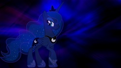 Size: 1920x1080 | Tagged: safe, artist:thegreatfrikken, princess luna, pony, g4, female, solo, wallpaper