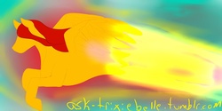 Size: 1280x640 | Tagged: safe, artist:ask-trixiebelle, 30 minute art challenge, meteor, ponified