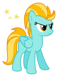 Size: 437x573 | Tagged: safe, artist:puetsua, lightning dust, pegasus, pony, g4, angry, female, simple background, solo, svg, transparent background, vector