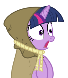 Size: 3112x3556 | Tagged: safe, artist:puetsua, clover the clever, twilight sparkle, g4, simple background, transparent background, vector