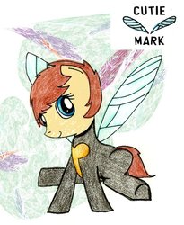 Size: 589x717 | Tagged: safe, artist:dibmaniac, wasp, janet van dyne, marvel, ponified