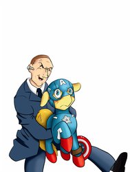 Size: 777x1028 | Tagged: safe, artist:skyfries, human, agent phil coulson, avengers, captain america, marvel, ponified