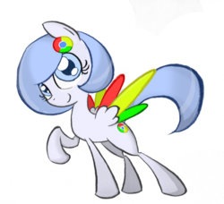 Size: 1900x1734 | Tagged: safe, artist:xerfb, oc, oc only, oc:google chrome, browser ponies, google chrome, ponified
