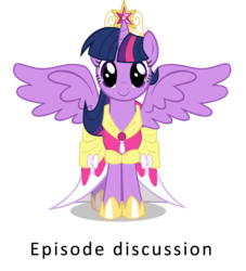 Size: 1000x1100 | Tagged: safe, twilight sparkle, alicorn, pony, g4, magical mystery cure, discussion, simple background, solo, text, transparent background, twilight sparkle (alicorn)